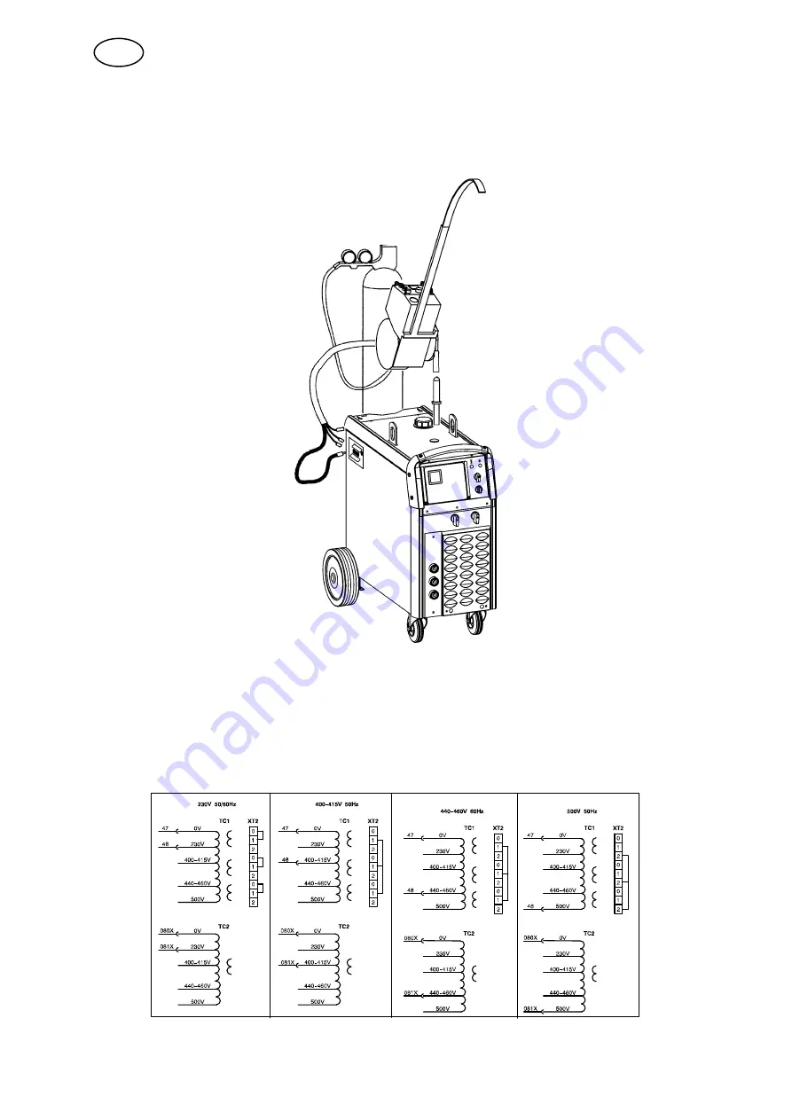 ESAB ESABMig 405 Instruction Manual Download Page 9