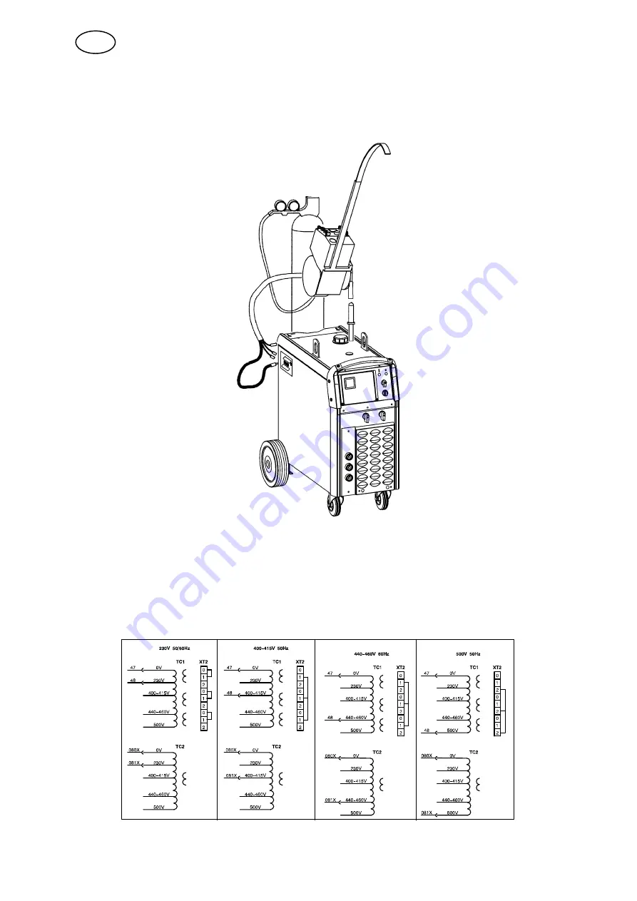 ESAB ESABMig 405 Instruction Manual Download Page 178