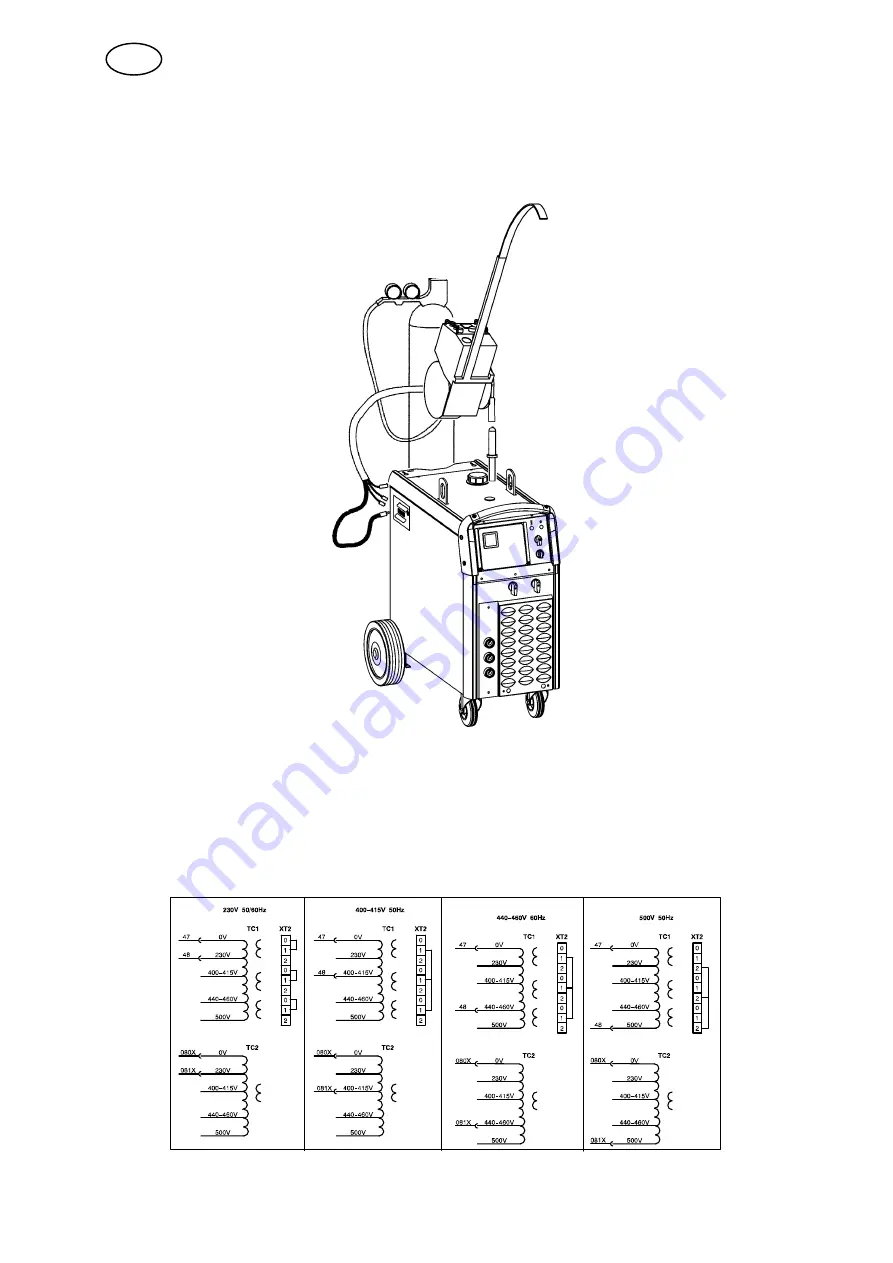 ESAB ESABMig 405 Instruction Manual Download Page 191