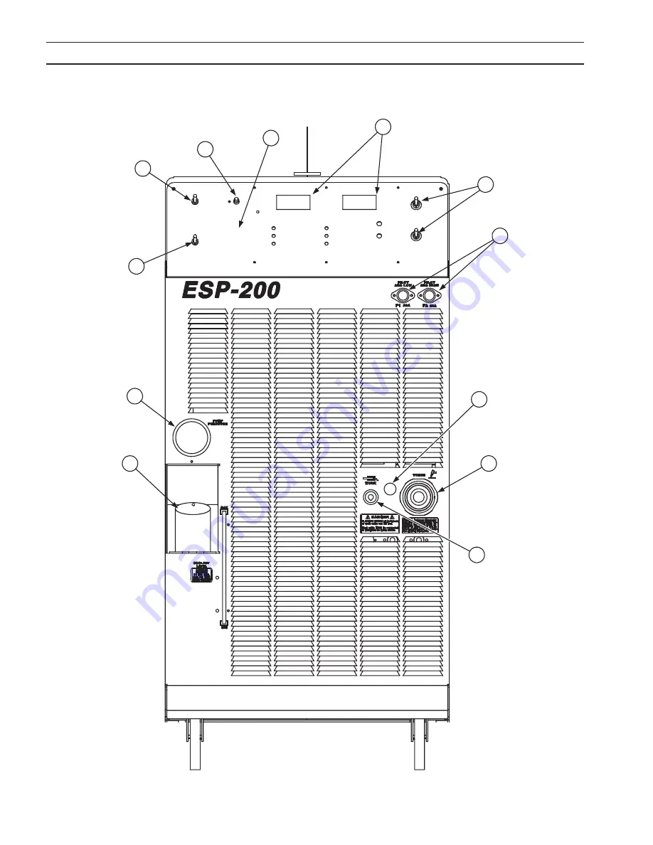 ESAB ESP-200 Instruction Manual Download Page 78