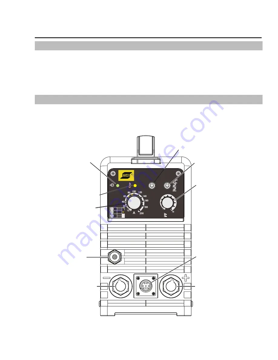 ESAB ET 201i DC Operating Manual Download Page 29