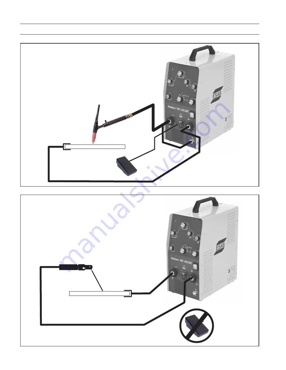 ESAB Heliarc 161 Instruction Manual Download Page 18