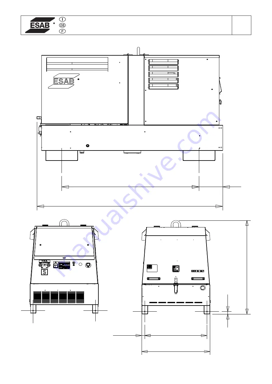 ESAB KHM 351 YS Instruction Manual Download Page 75