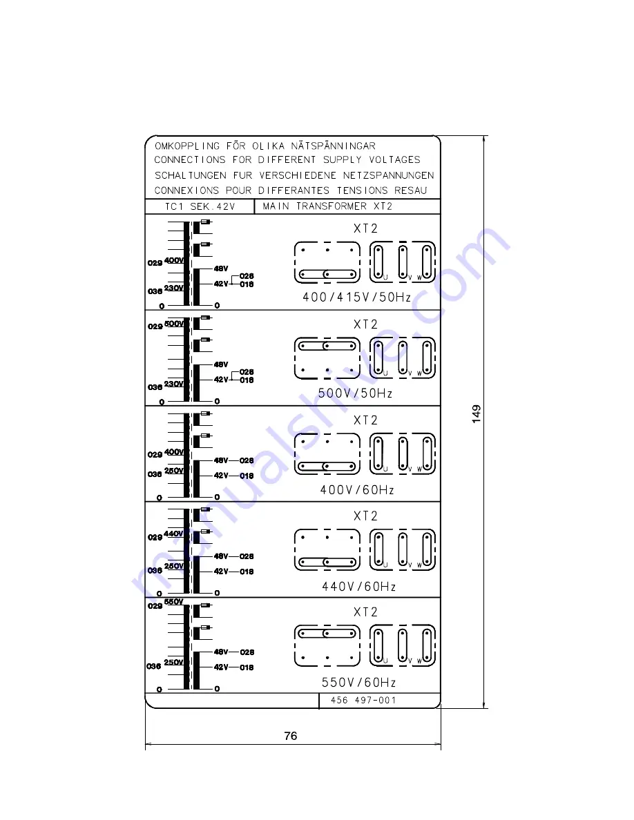 ESAB LAF 1000 Instruction Manual Download Page 14