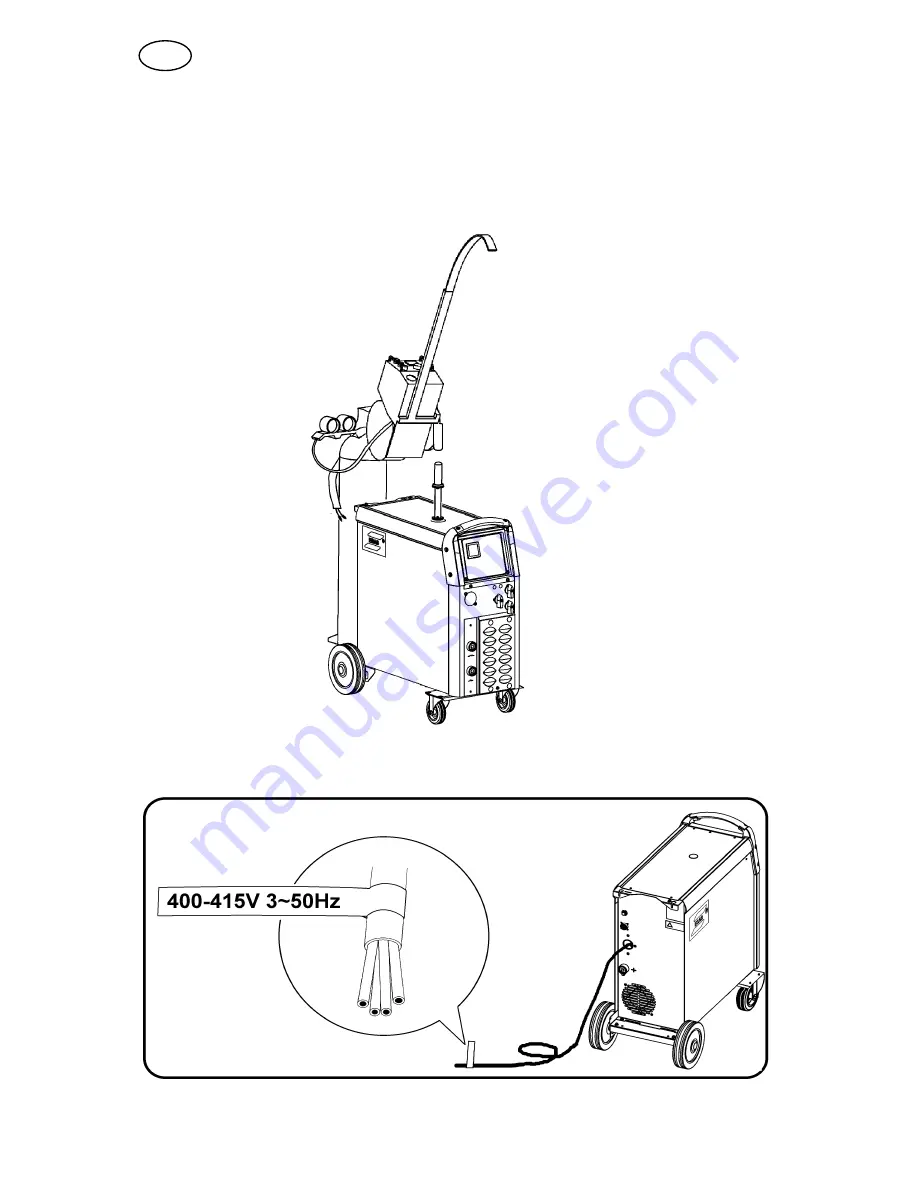 ESAB Mig 325 Instruction Manual Download Page 8