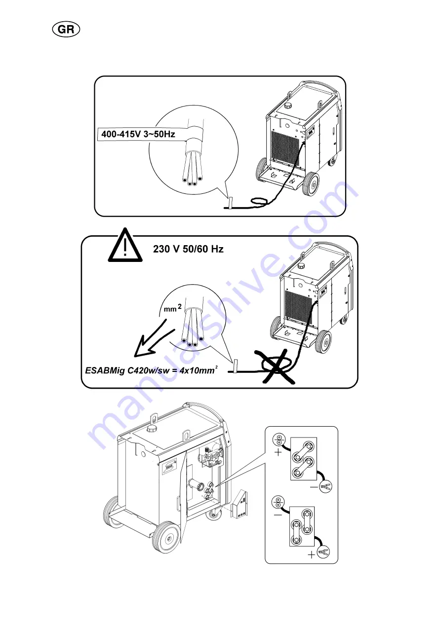 ESAB Mig C420 Instruction Manual Download Page 174