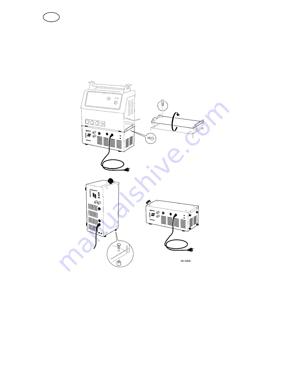 ESAB OCF 2A Instruction Manual Download Page 9