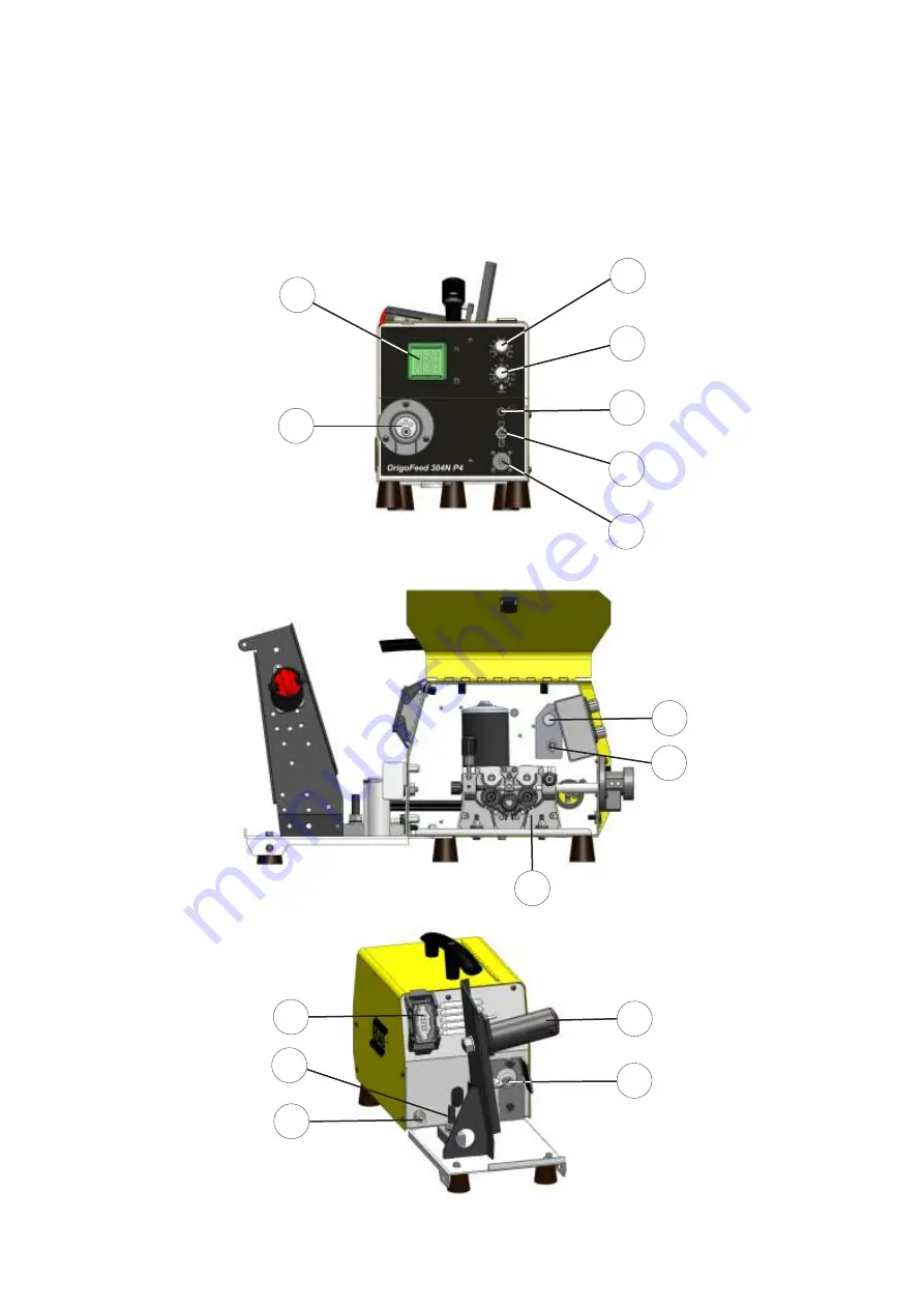 ESAB Origo Feed 304N P4 Manual Download Page 41