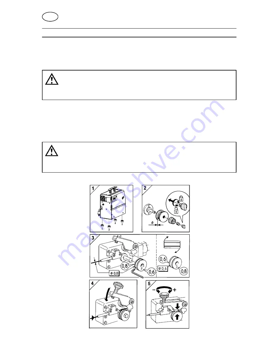 ESAB Origo Mag C140 Instruction Manual Download Page 7