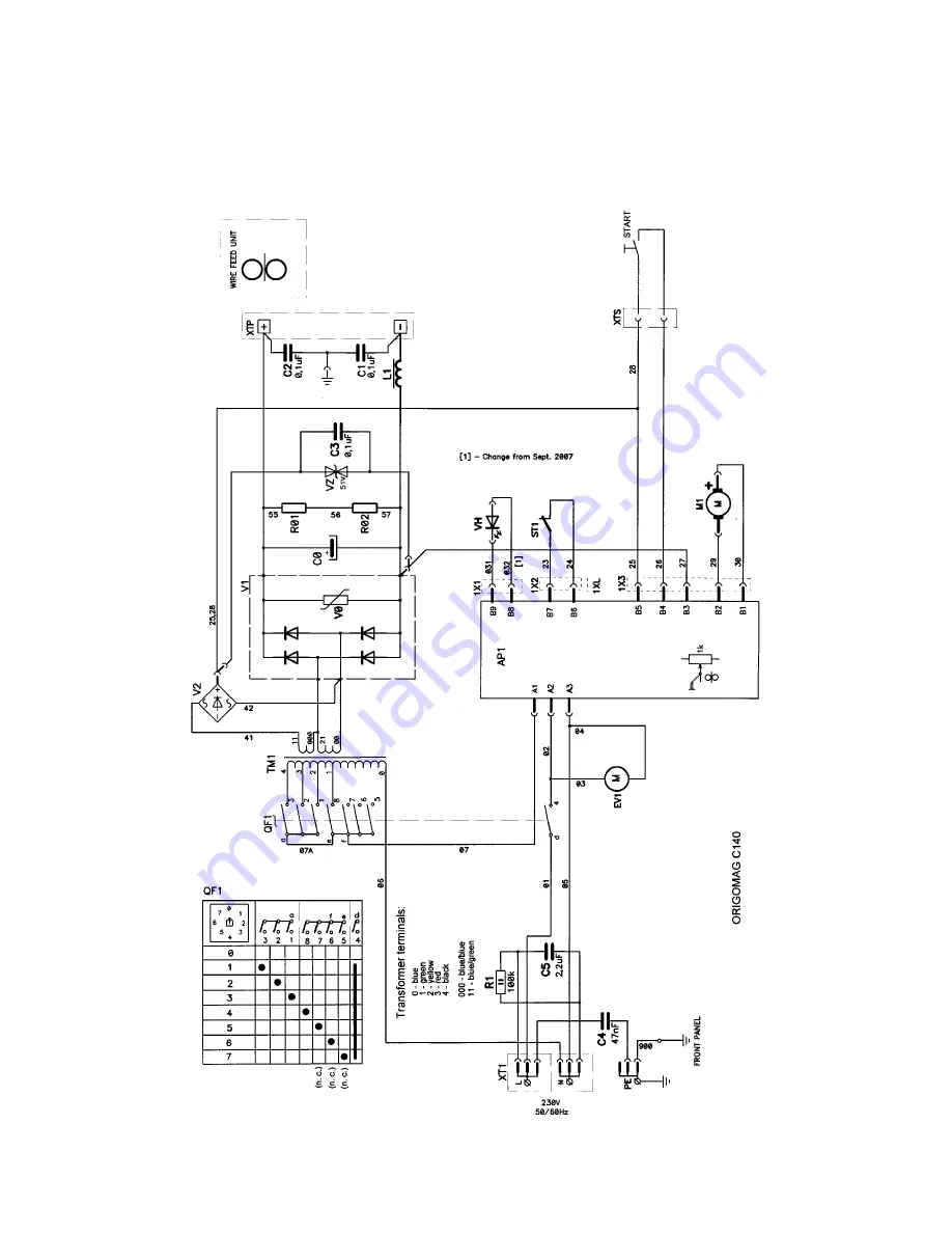 ESAB Origo Mag C140 Instruction Manual Download Page 15