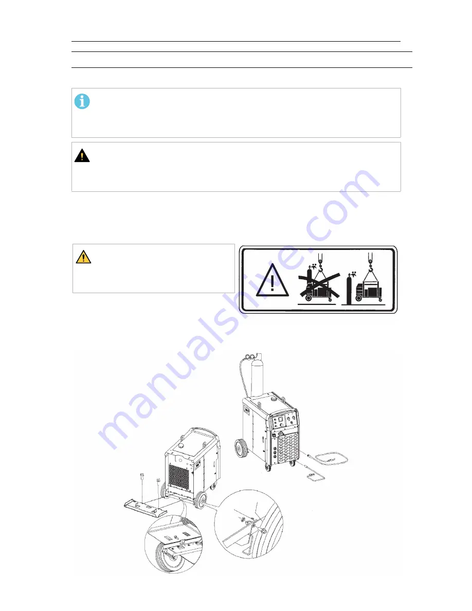 ESAB Origo Mig C420 PRO Instruction Manual Download Page 10