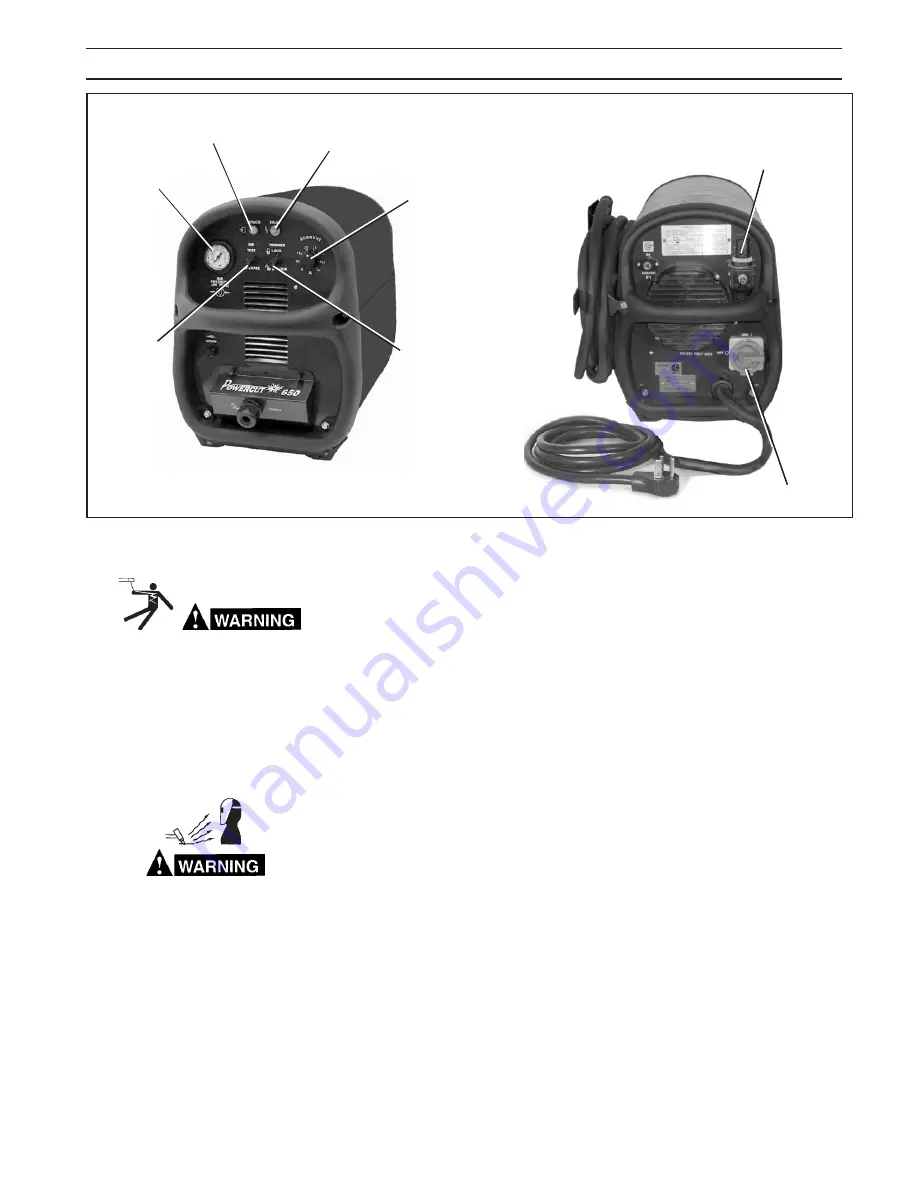 ESAB Powercut 650 Instruction Manual Download Page 15