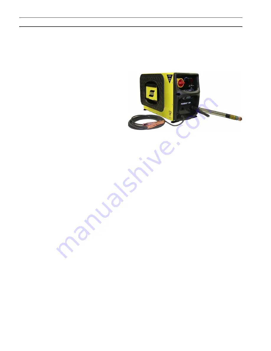 ESAB Powercut 900 Instruction Manual Download Page 42