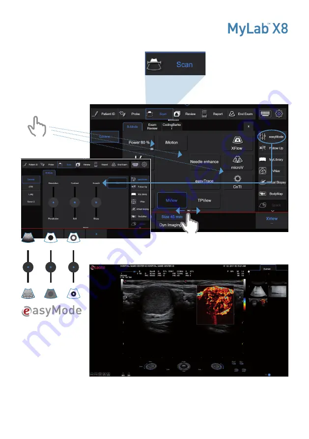 Esaote MyLab X8 Quick Reference Manual Download Page 11