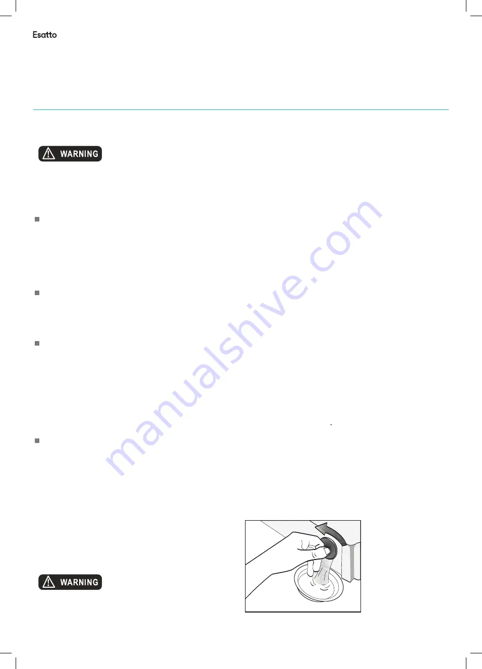 Esatto EFLW75 User Manual Download Page 16