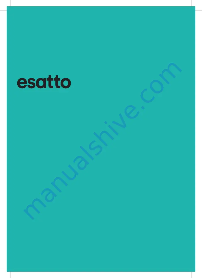 Esatto EPUR200UVW User Manual Download Page 1