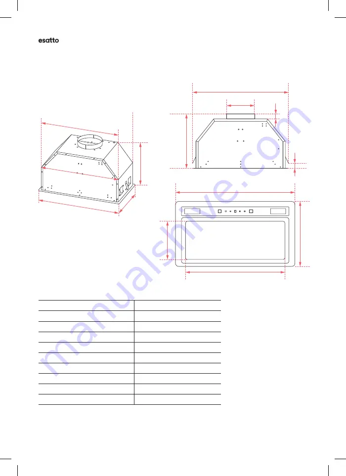 Esatto ERU52TB User Manual Download Page 8