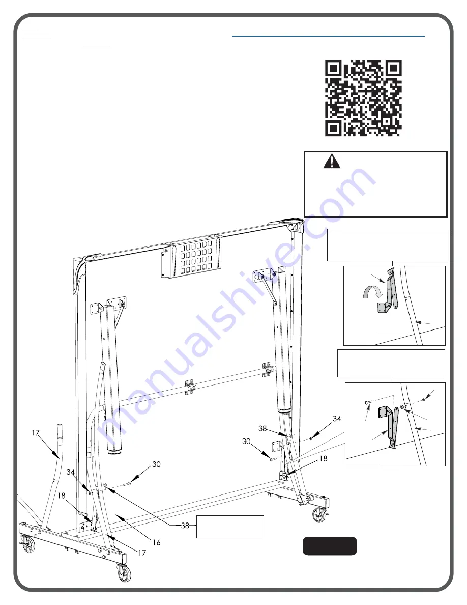 ESCALADE ping-pong T8674 Owner'S Manual Download Page 28