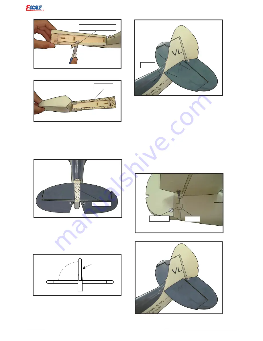 EScale Seafire Assembly Manual Download Page 30