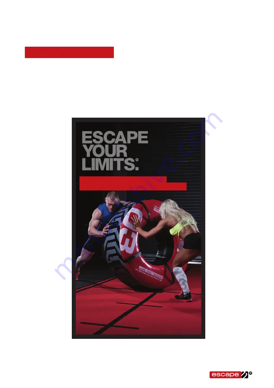 Escape MARS SCREEN Quick Start Manual Download Page 1