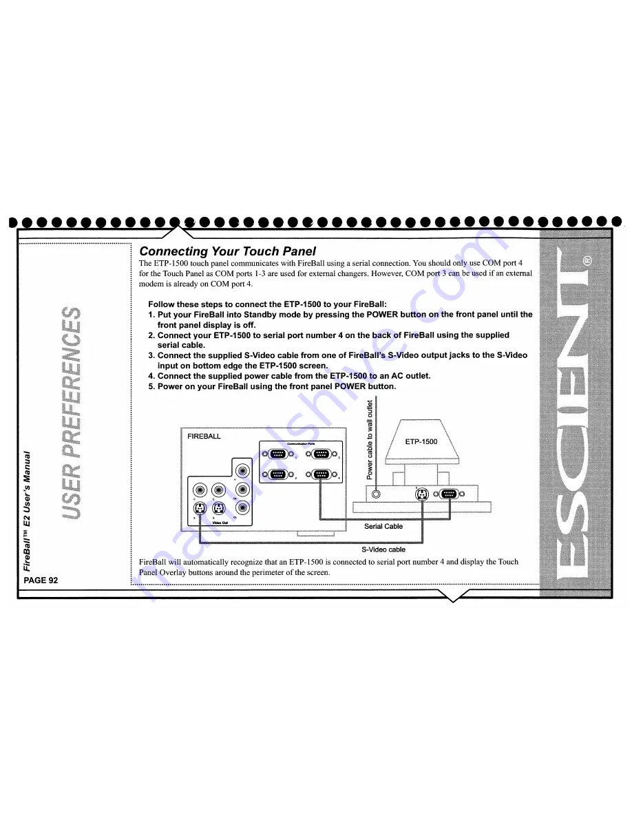 Escient Fireball E-2 User Manual Download Page 92