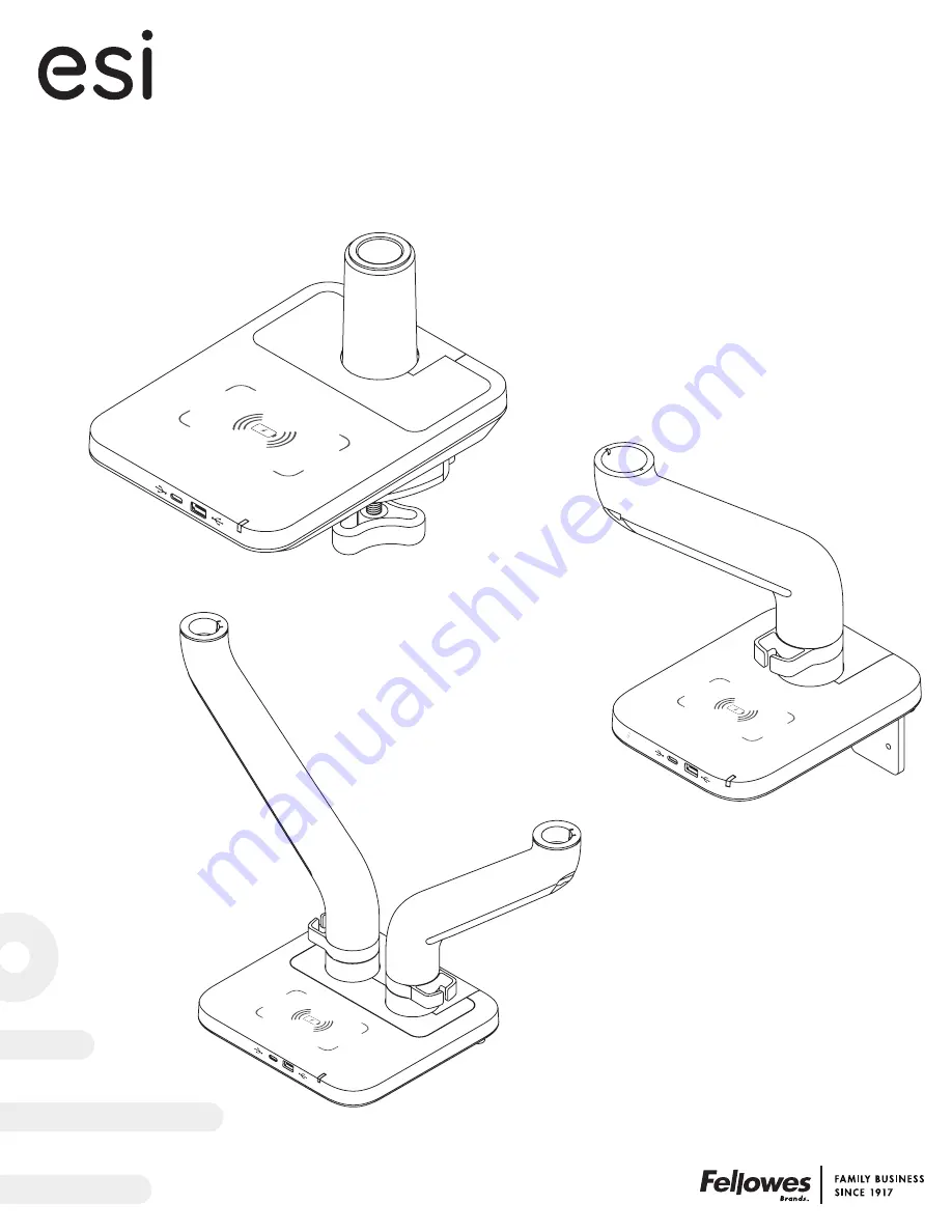 ESI FlexCharge FCHHUB-ES Series Installation Instructions Manual Download Page 1