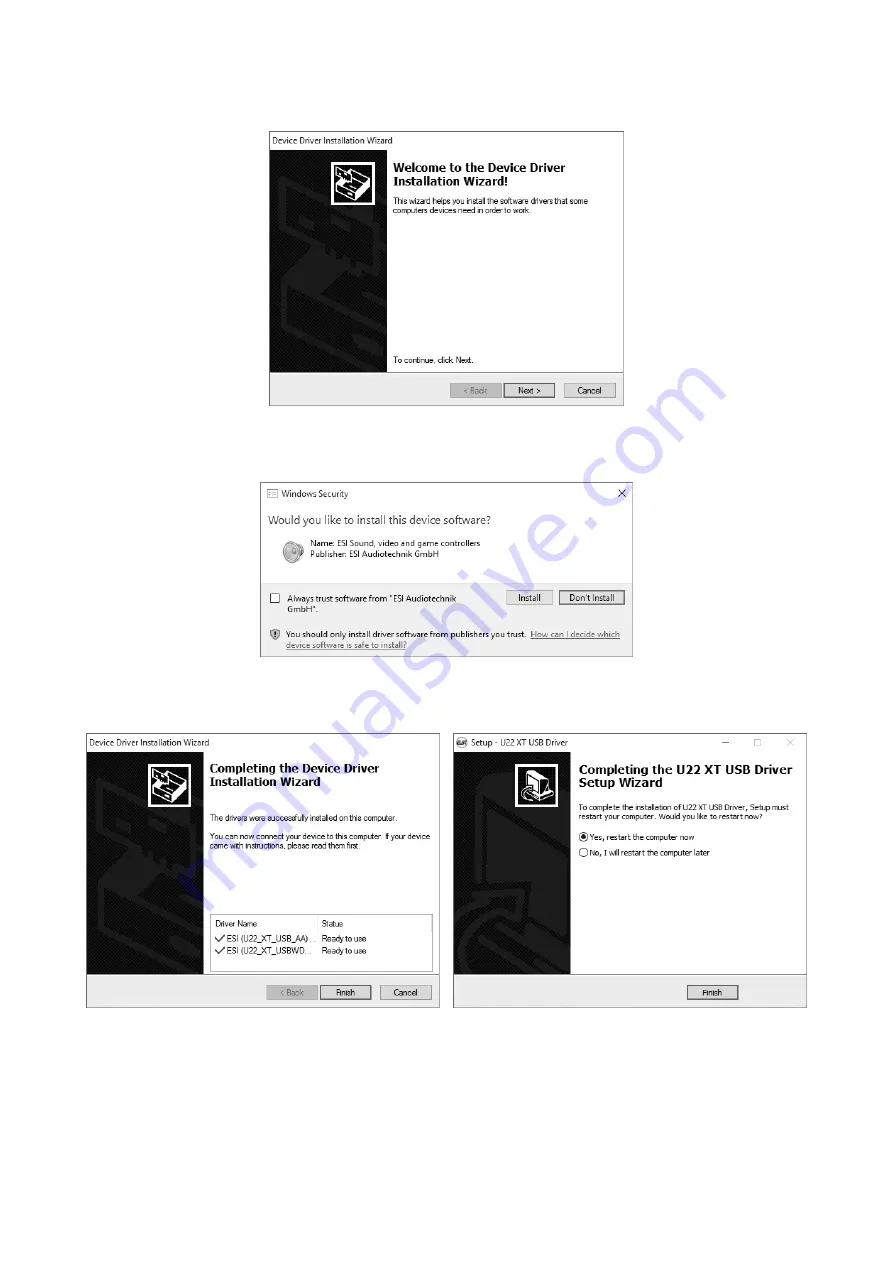 ESI U22 XT User Manual Download Page 7