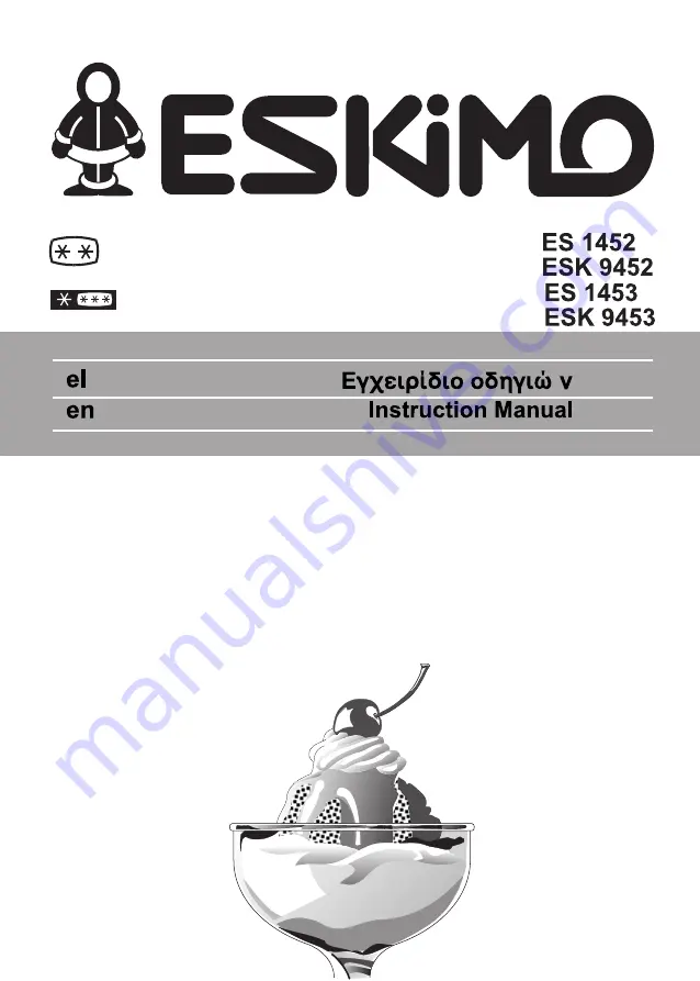 Eskimo ES 1452 Instruction Manual Download Page 1