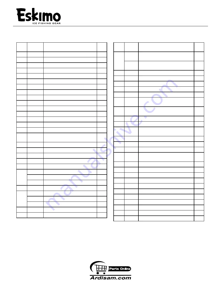 Eskimo Z51Q10 Assembly Instructions Manual Download Page 17