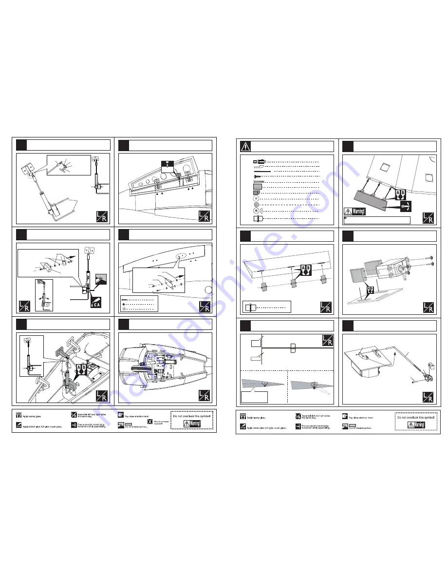 ESM F7F Tigercat Instruction Manual Download Page 3