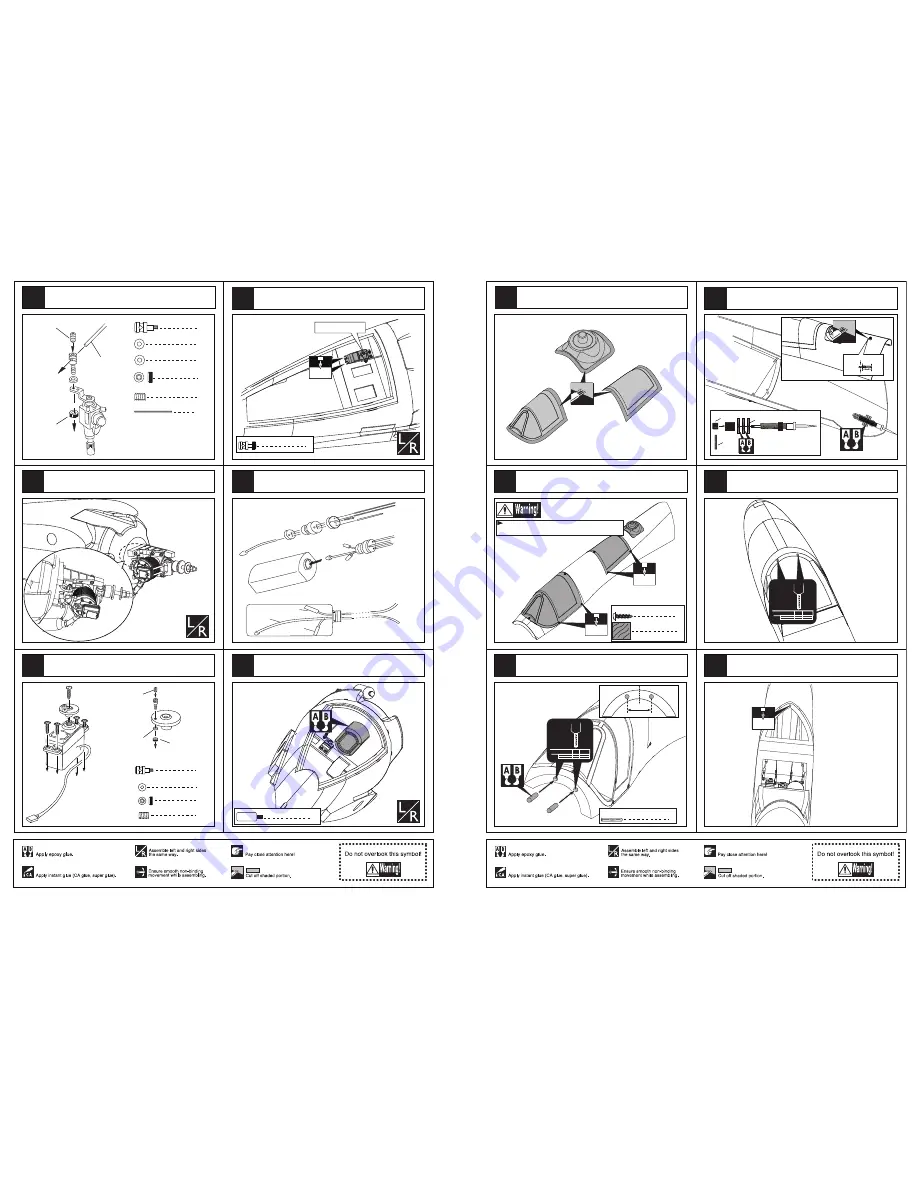 ESM F7F Tigercat Instruction Manual Download Page 8