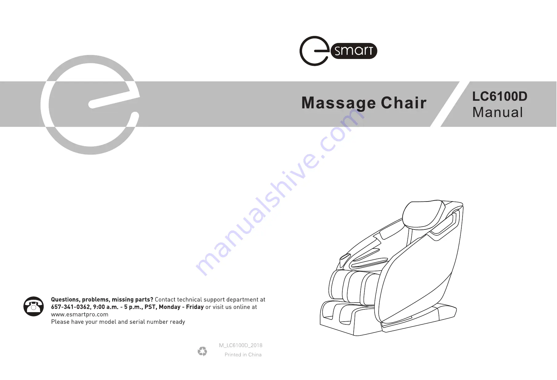 eSmart LC6100D Manual Download Page 1