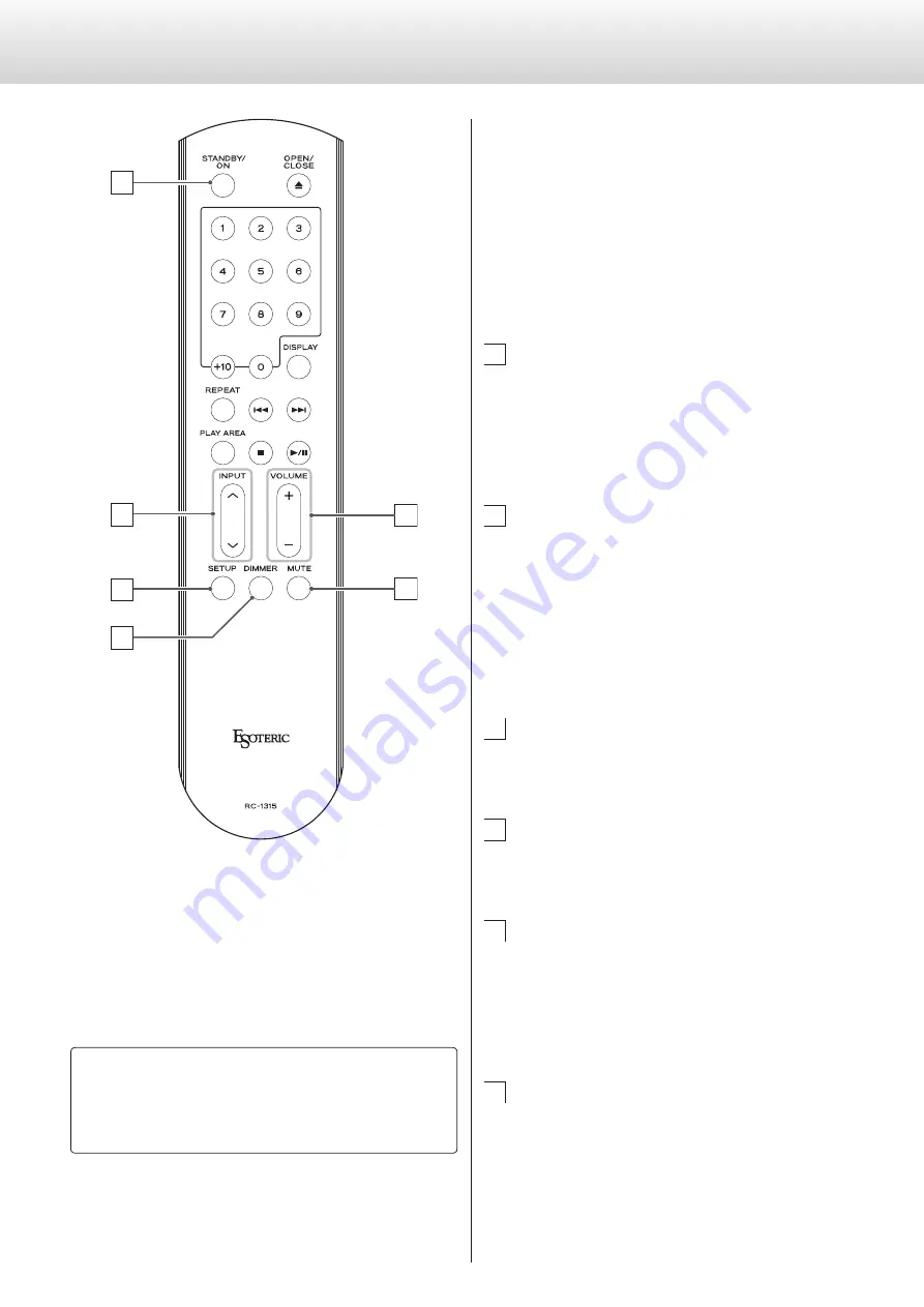 Esoteric 4907034219520 Owner'S Manual Download Page 32