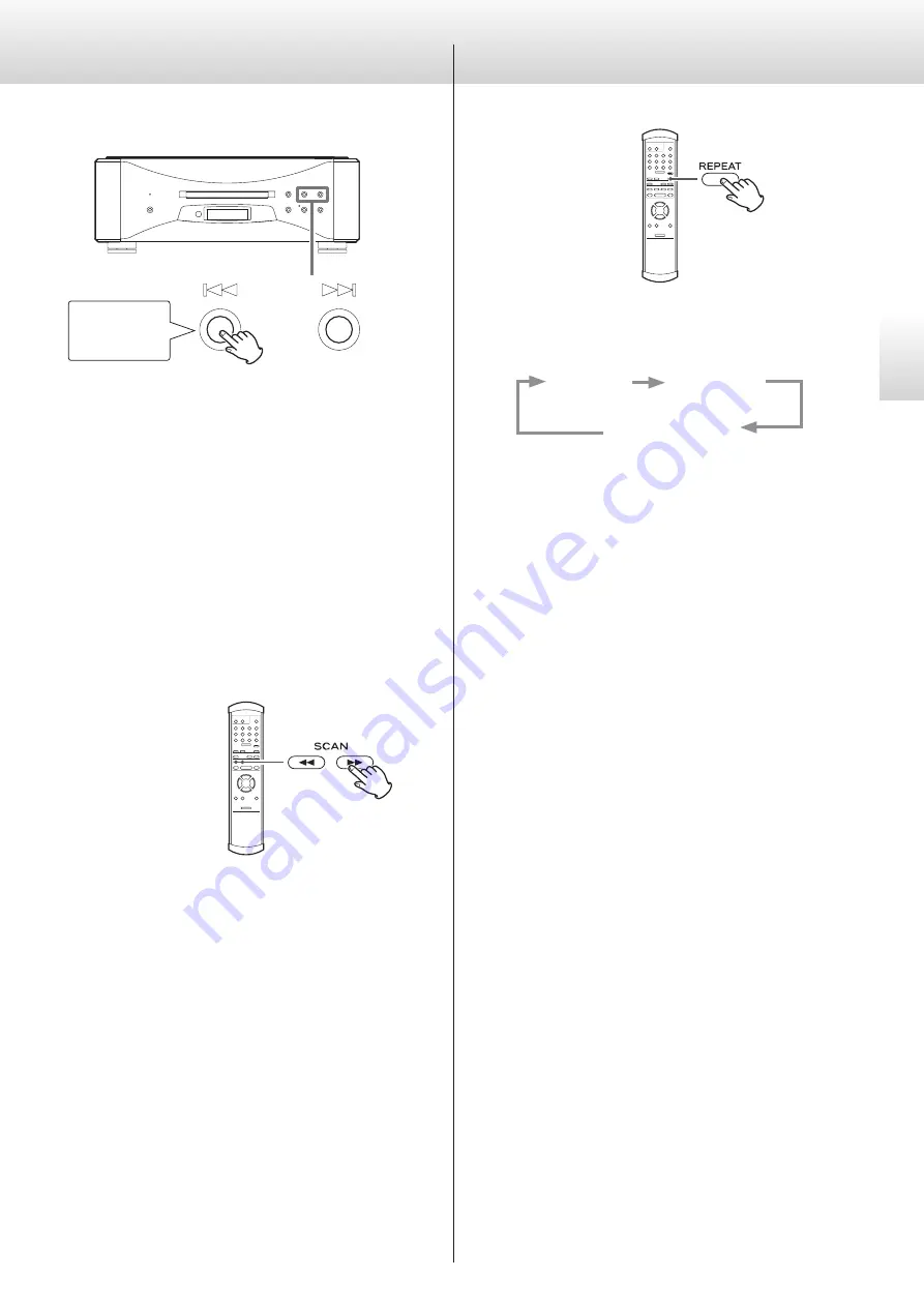 Esoteric Grandioso P1 Owner'S Manual Download Page 21