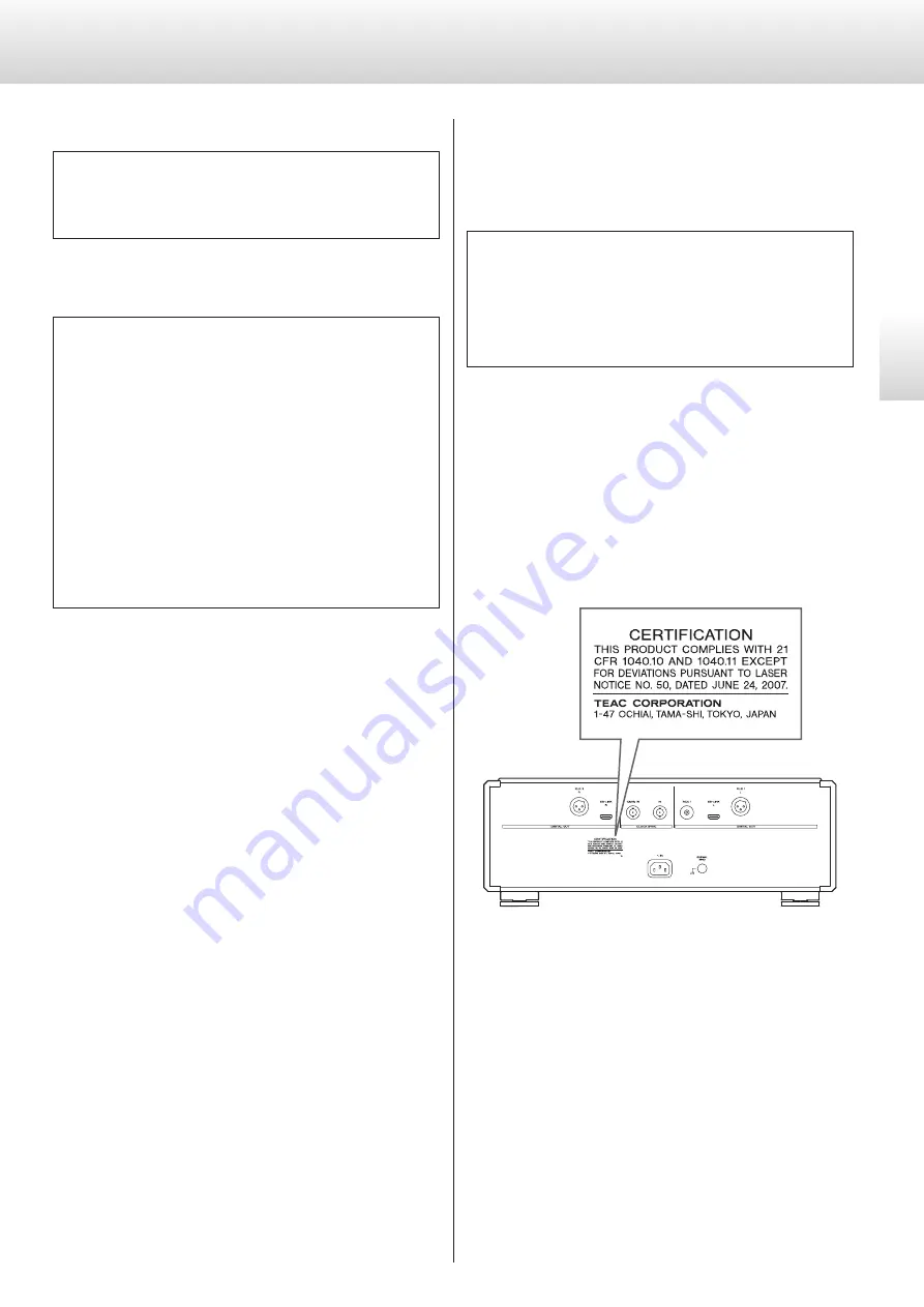 Esoteric P-02X Owner'S Manual Download Page 5