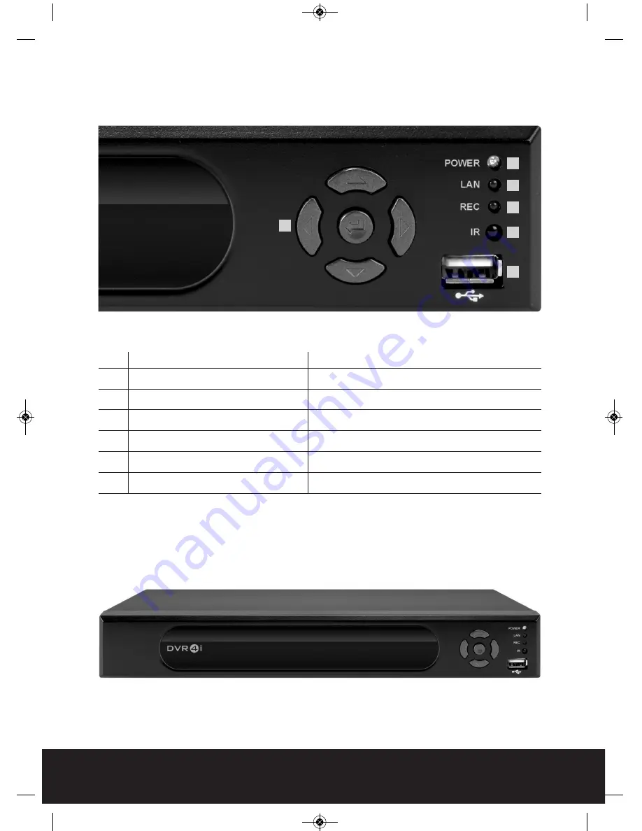 ESP 4 CHANNEL NETWORKABLE DVR WITH NTEGRAL 500GB HARD DRIVE Скачать руководство пользователя страница 4