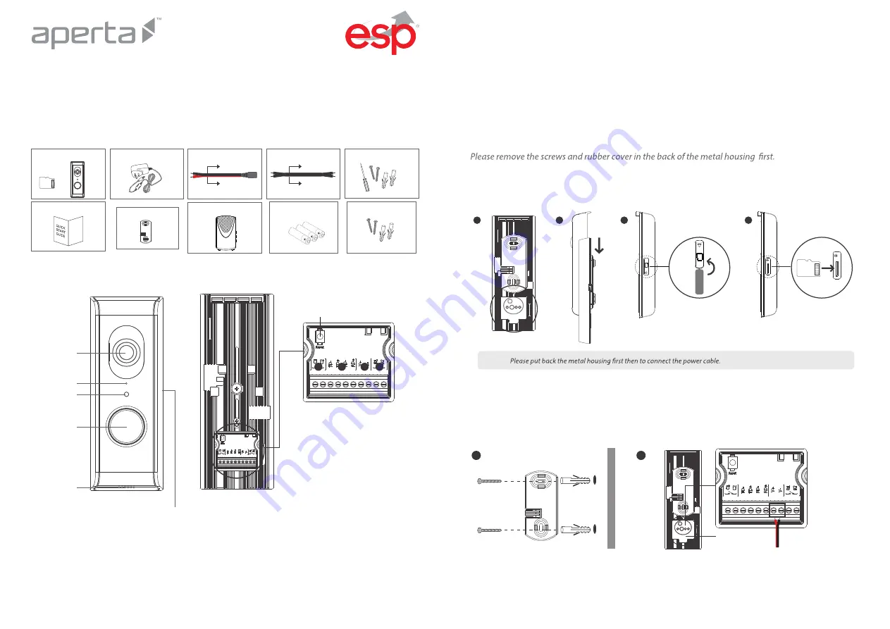 ESP APWIFIDS2 Quick Start Manual Download Page 1