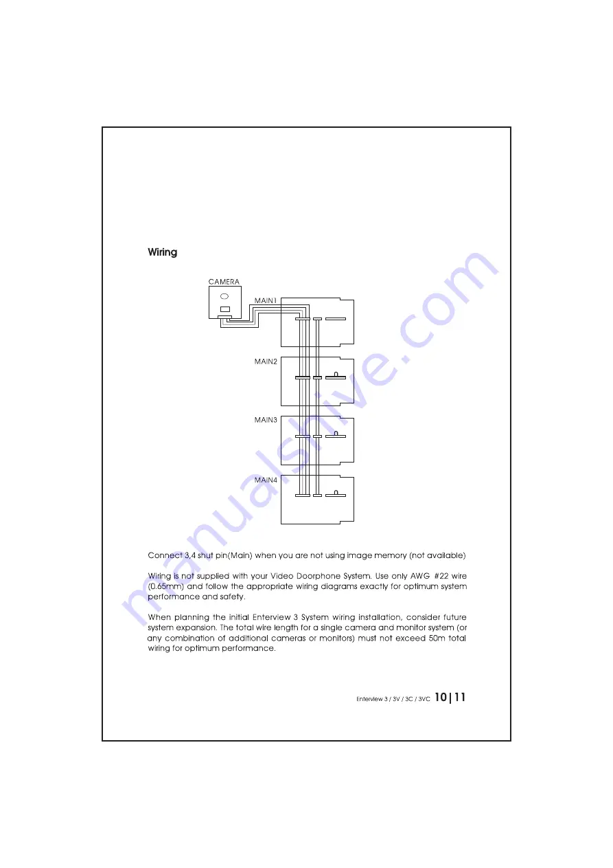 ESP Enterview 3 Operating Instructions Manual Download Page 13