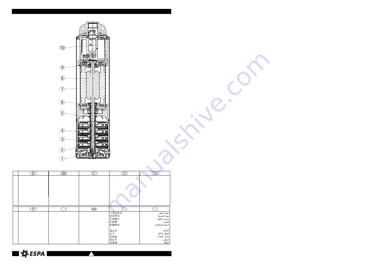 Espa ACUA5 1200AS Instruction Manual Download Page 8