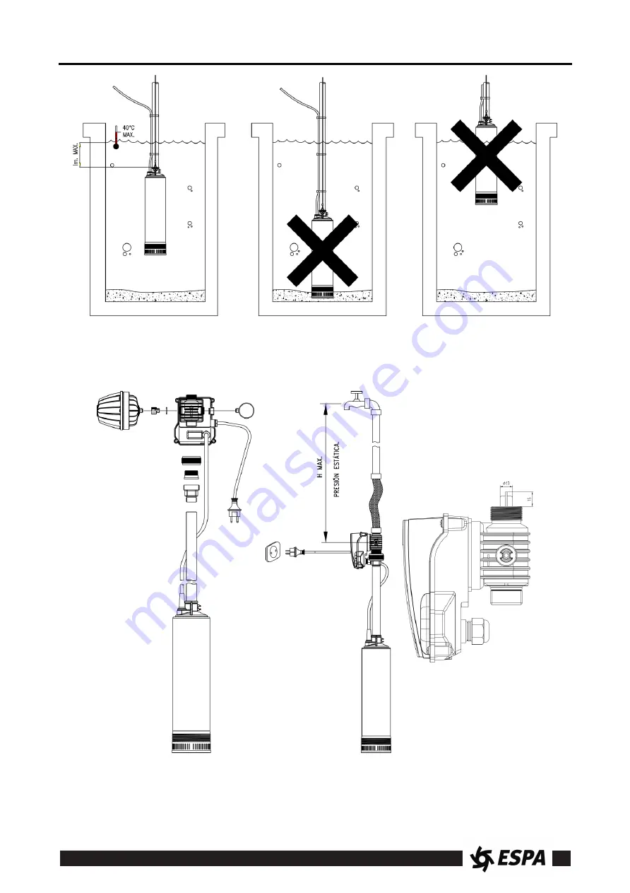 Espa ACUAPLUS 5M S Instruction Manual Download Page 38