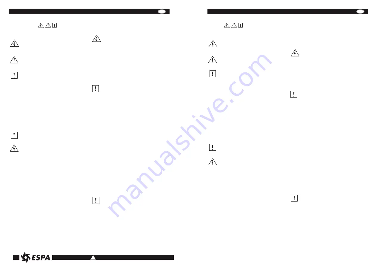 Espa ASPRI Series Instruction Manual Download Page 2