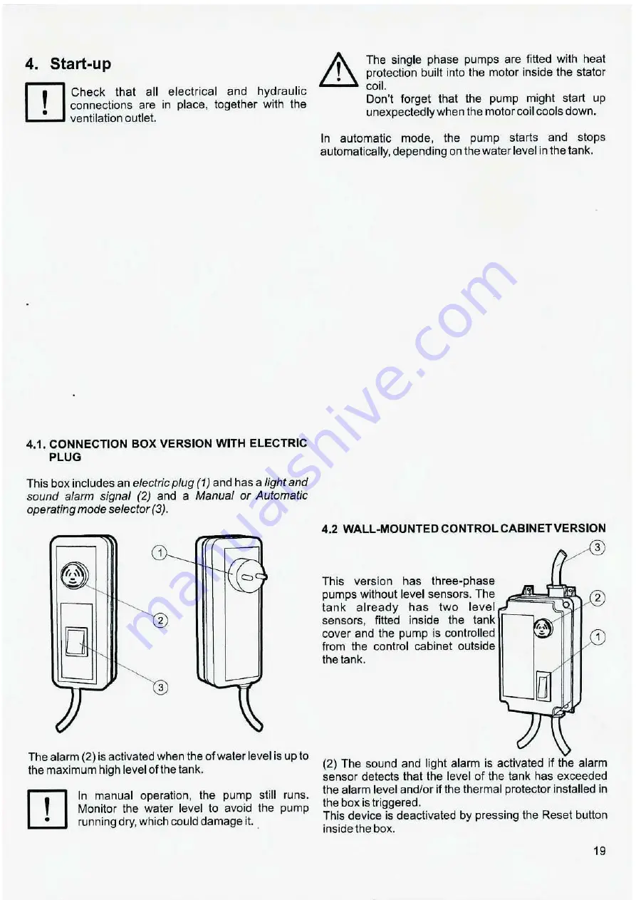 Espa DRAINBOX 1400/1800 Скачать руководство пользователя страница 19