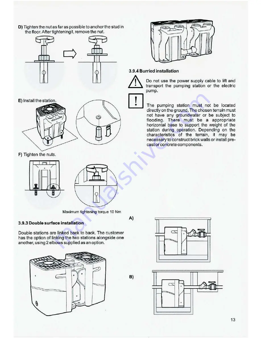 Espa Drainbox FL Instruction Manual Download Page 13