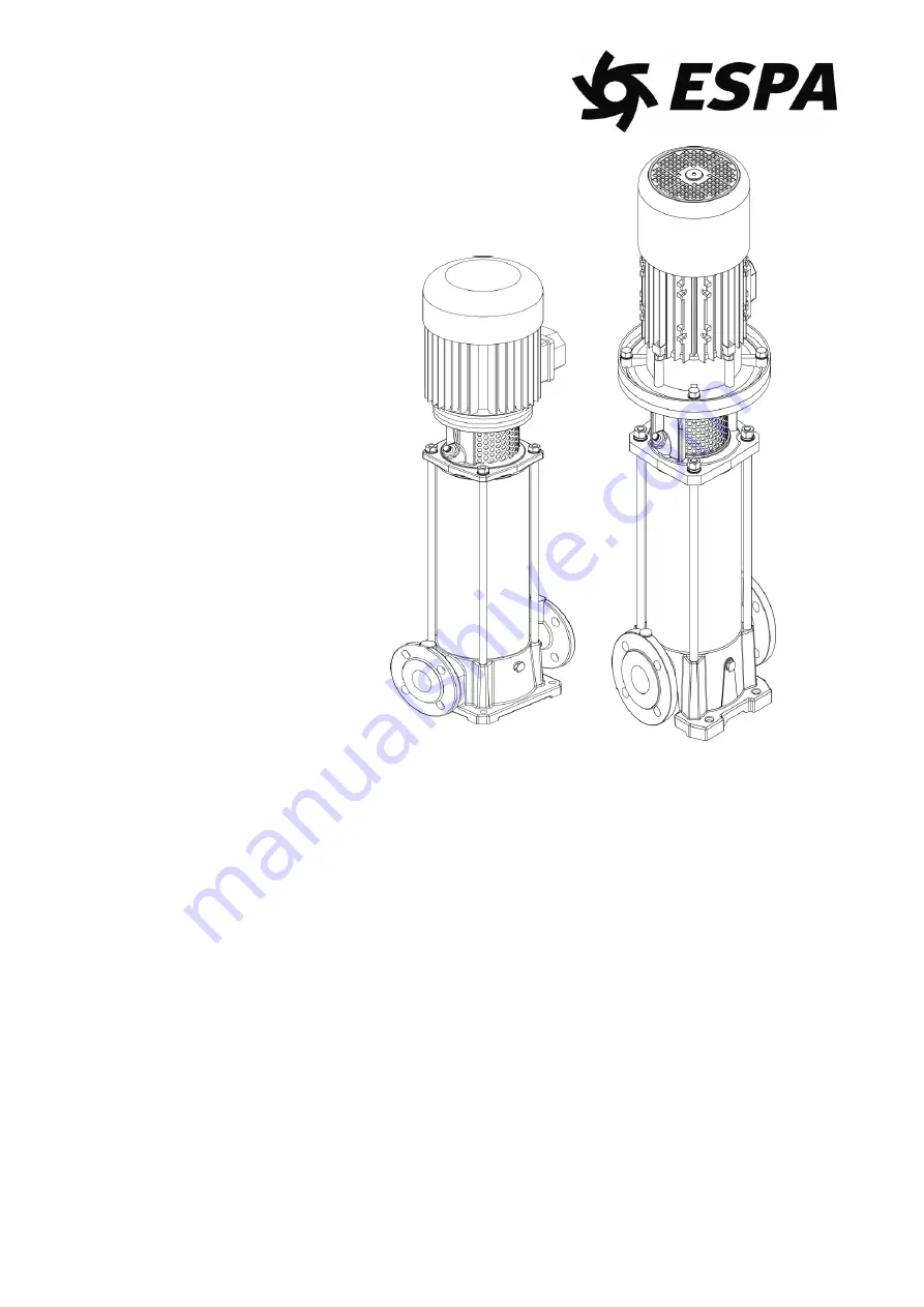 Espa Max series Instruction Manual Download Page 1