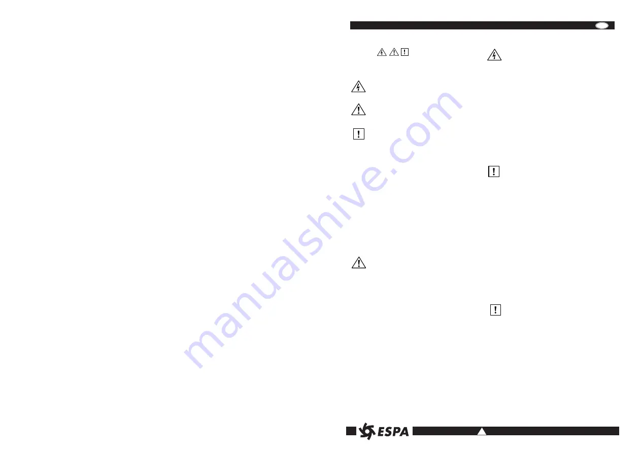 Espa PISCIS 1 Instruction Manual Download Page 5