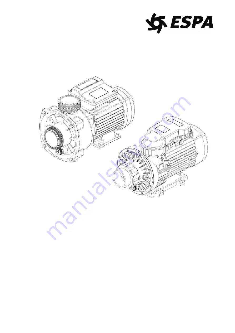 Espa WIPER 3 150 Instruction Manual Download Page 1