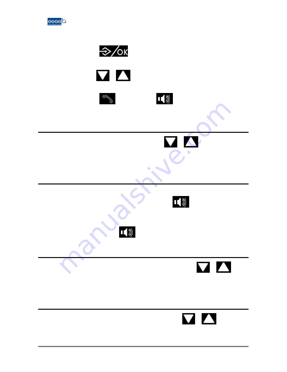 Esse-ti ST50 DECT User Manual Download Page 42