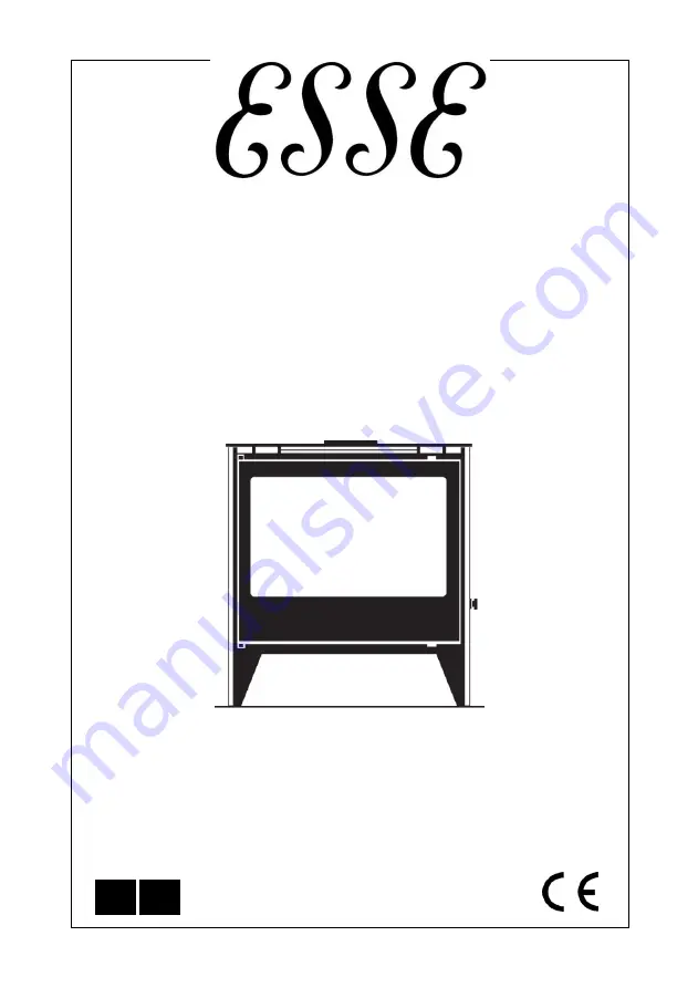 Esse 150SE Installation & User'S Instructions Download Page 1