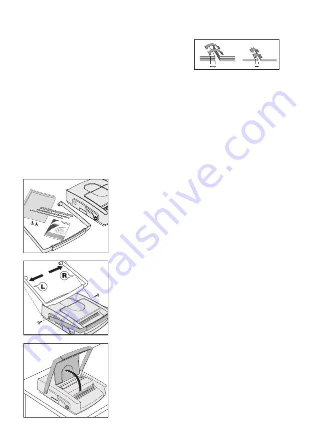 Esselte LEITZ comBIND 500 Operating Instructions Manual Download Page 42