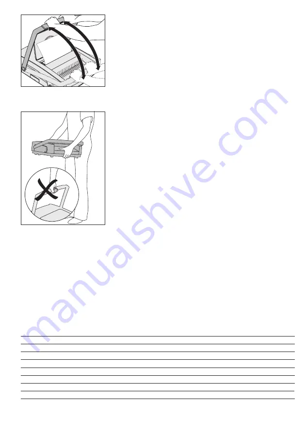 Esselte LEITZ comBIND 500 Operating Instructions Manual Download Page 44